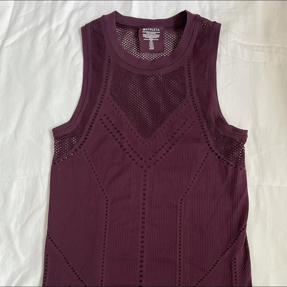Athleta Oxygen Tank XS Purple